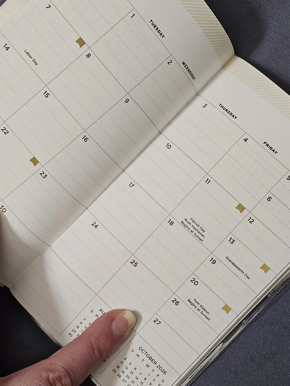 Day Designer Blue Sky Floral planning planner calendar New